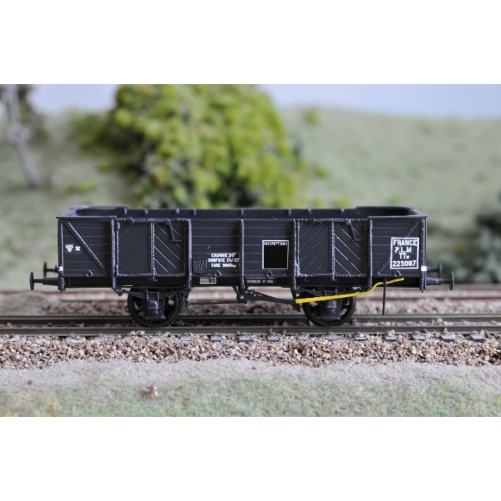 K229  Wagon tombereau PLM 20t à caisse en bois