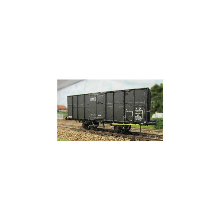 K240  Wagon couvert 20t WD Nord métallique