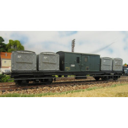 K122  Truck à bagages Nord châssis métal