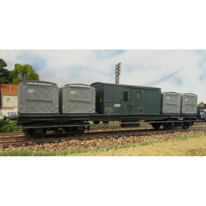 K122  Truck à bagages Nord châssis métal