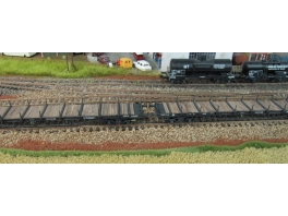 K233 Wagon plat à ranchers à bogies OCEM