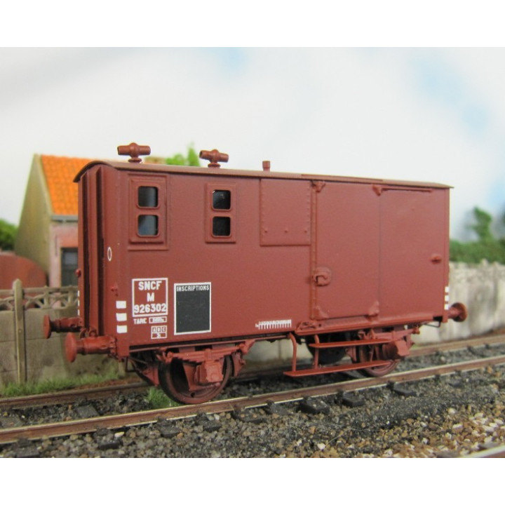 K260 Fourgon frein type tôlé Nord