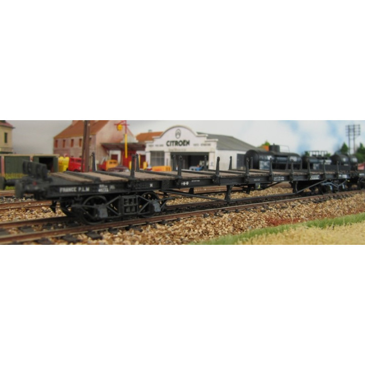 K233 Wagon plat à ranchers à bogies OCEM