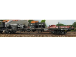 K233 Wagon plat à ranchers à bogies OCEM