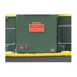 2 plaques constructeur pour BB71000
