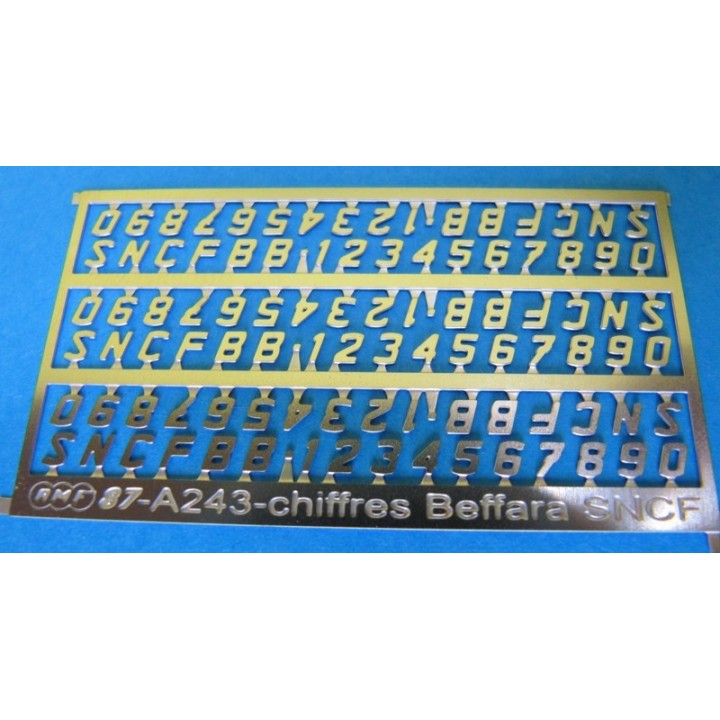 A243-chiffres et lettres Beffara photogravés