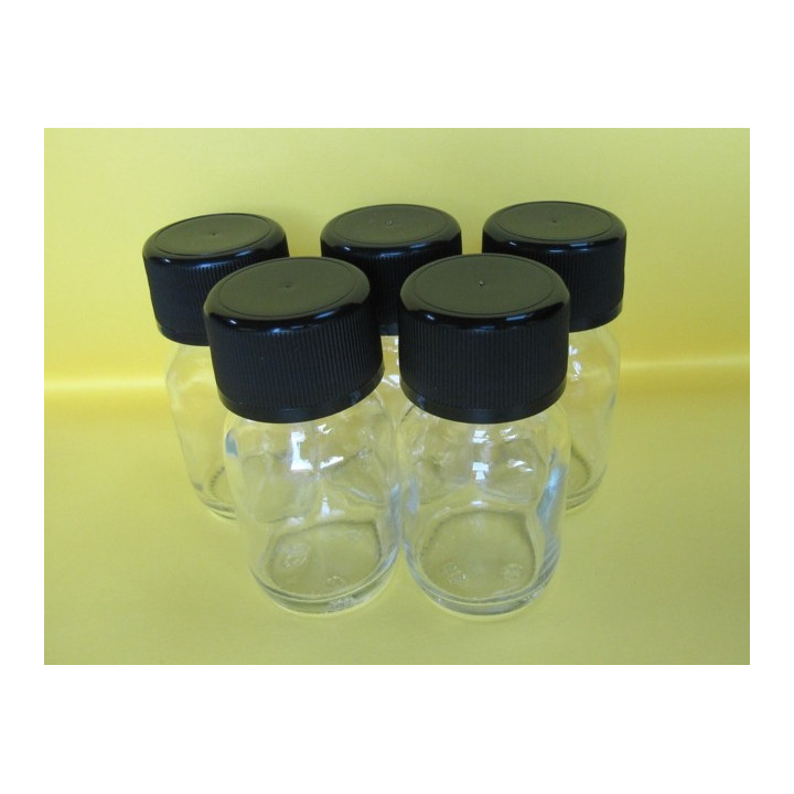 P510  5 flacons vides 30ml