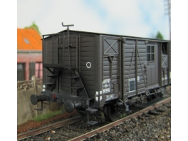 K261 Couvert 20t à guérite PO/SNCF