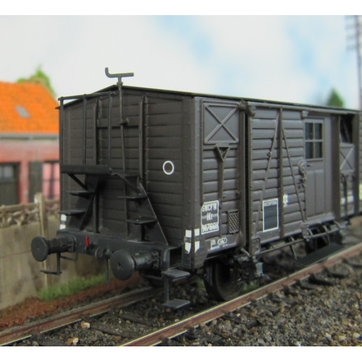 K261 Couvert 20t à guérite PO/SNCF