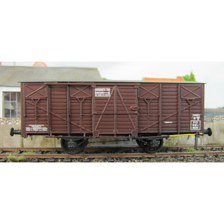 K262 Couvert 20t sans guérite PO/SNCF