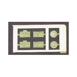 1 jeu de plaques pour 040D477 Fleischmann