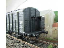 K258 Tombereau à coke en bois à guérite Nord