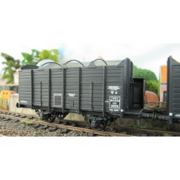 K258 Tombereau à coke en bois à guérite Nord