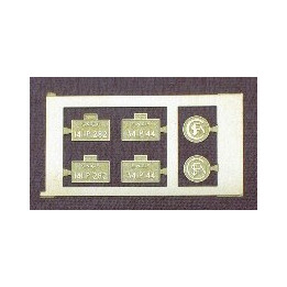 1 jeu de plaques pour 141P13 ou 141P282 Jouef