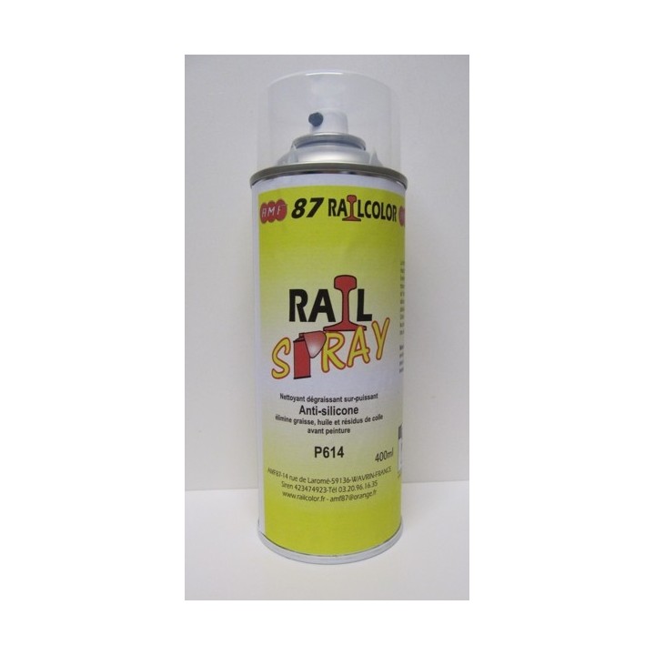 P614 Anti-silicone spray nettoyant dégraissant