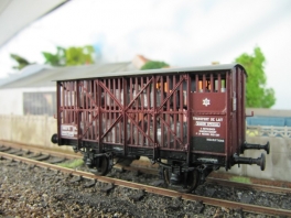 K265 wagon à lait PLM court