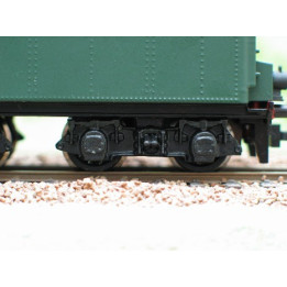 4 flancs de bogies Nord pour tender 31m3 Roco résine