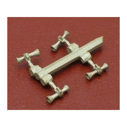 6 trompes pour Y8000/8400 et Y7100/7400 en bronze