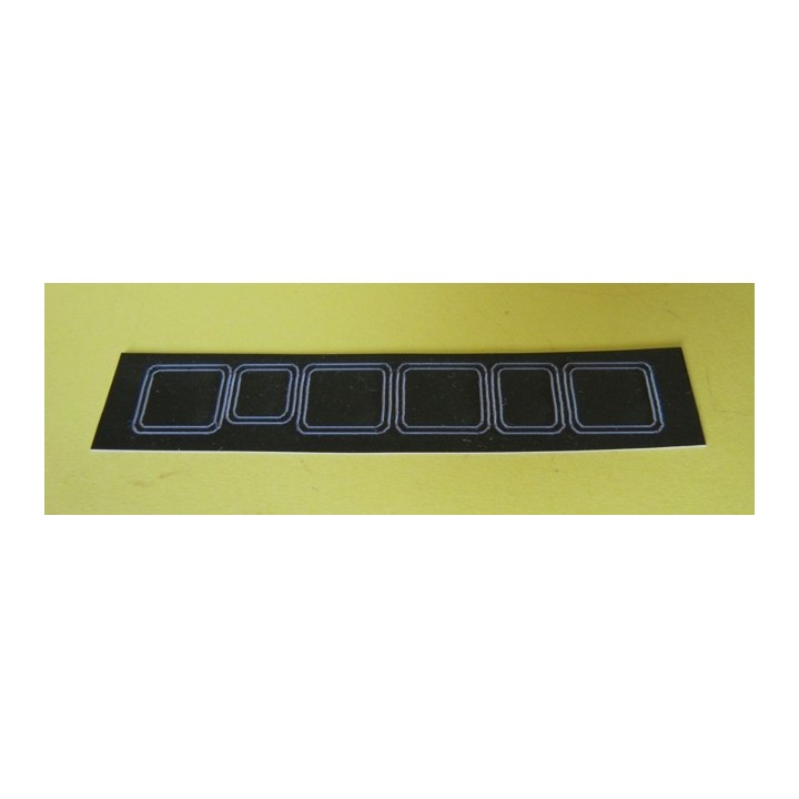 A274 joints de vitres pour draisine DU49 K012