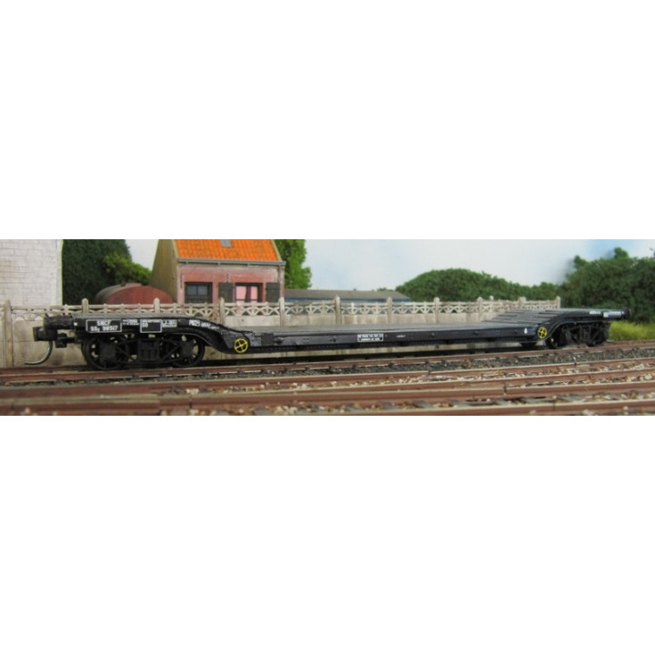 K221  Plat surbaissé à bogies ex-WD modèle long 