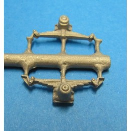 4 boites d'essieux + ressorts de suspension SKF