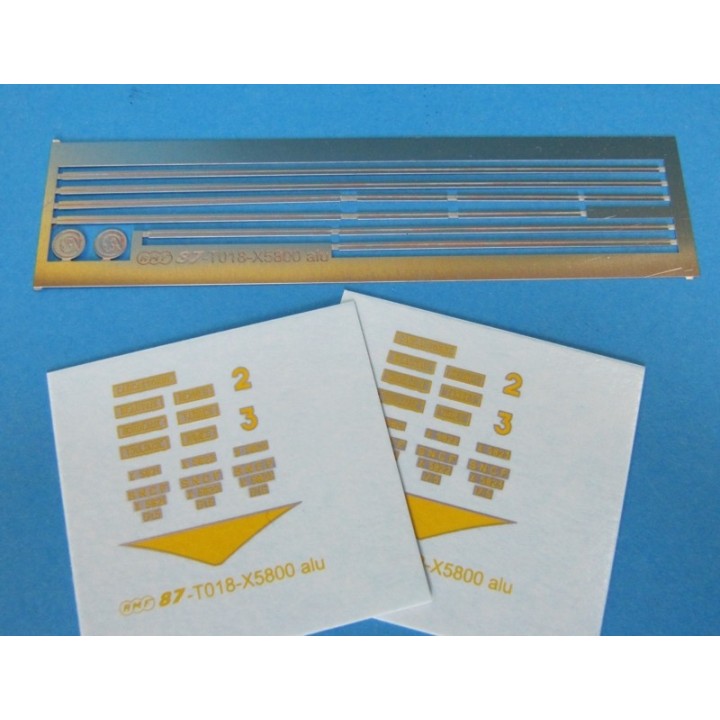 T018 Transkit X5800 alu Rail87