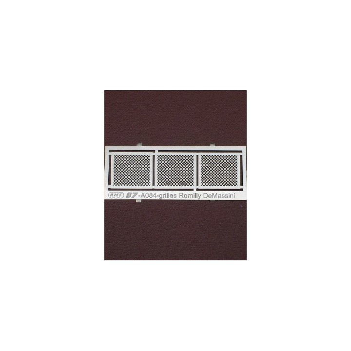 1 jeu de grilles pour compartiment fourgon Romilly De Massini LSM