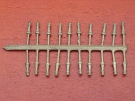 Jeux de supports d'antennes TSF pour autorail ABJ3