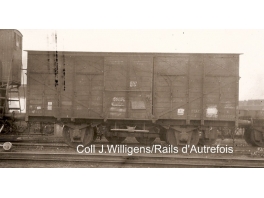 K279 wagon couvert type Ouest 1904 Etat/SNCF