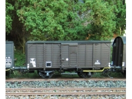 K281  Wagon couvert 20t Nord bois