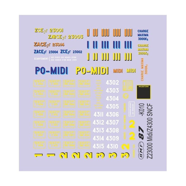 D812 marquages Z4300