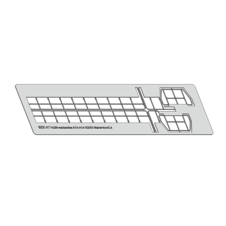 A293 set de rambardes pour 62000 Mabar