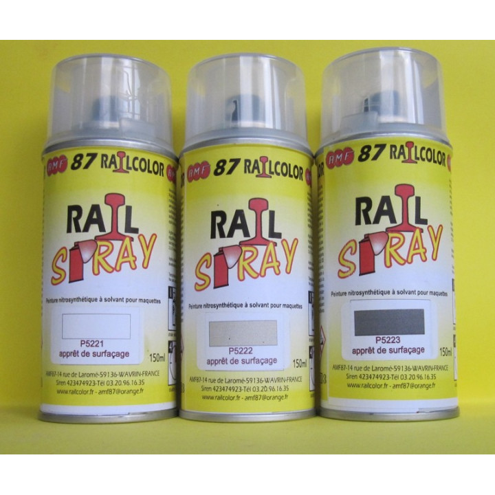 P522 Apprêt cellulosique de surfaçage en bombe 150ml
