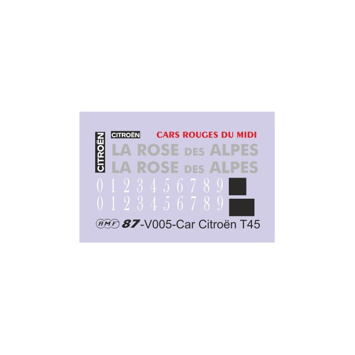 V005 Autocar Citroën T45