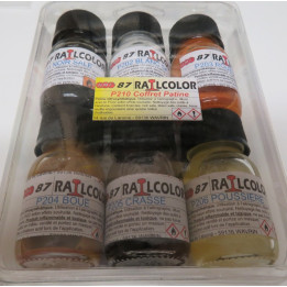 P210 Coffret patine à l'aérographe