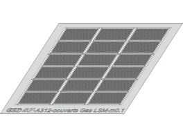 A312 grilles d'aération pour couverts LSM