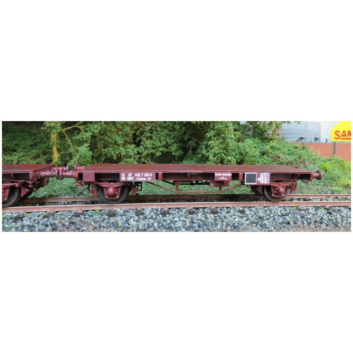 K288 2 wagons plats de raccord "Standard"
