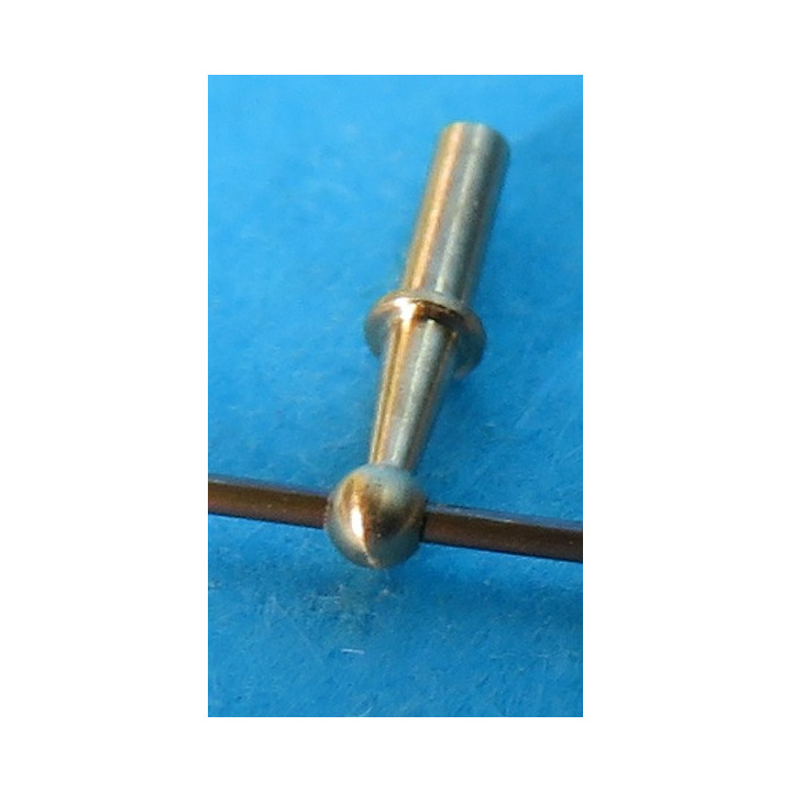 20 supports de main courante longs (2,5mm)