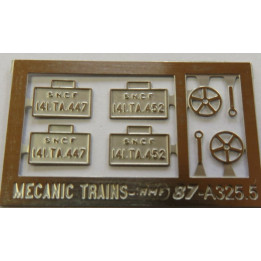 A325 2x jeux de plaques 141TA au choix