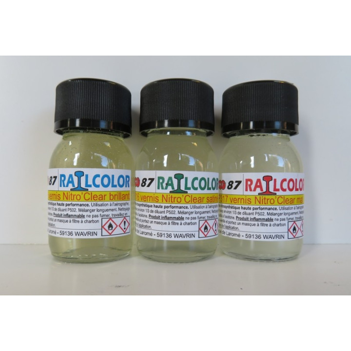 P317 Vernis Nitro'Clear mat 30ml