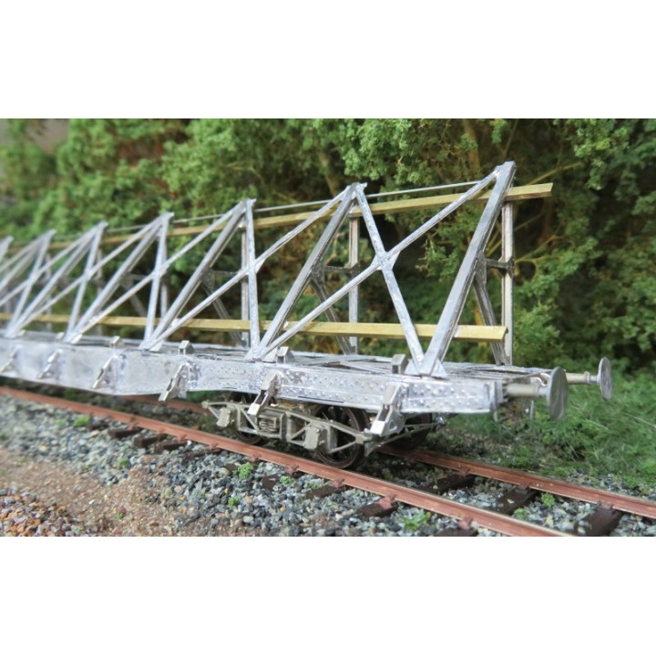 K287 wagon pupitre à bogies PLM
