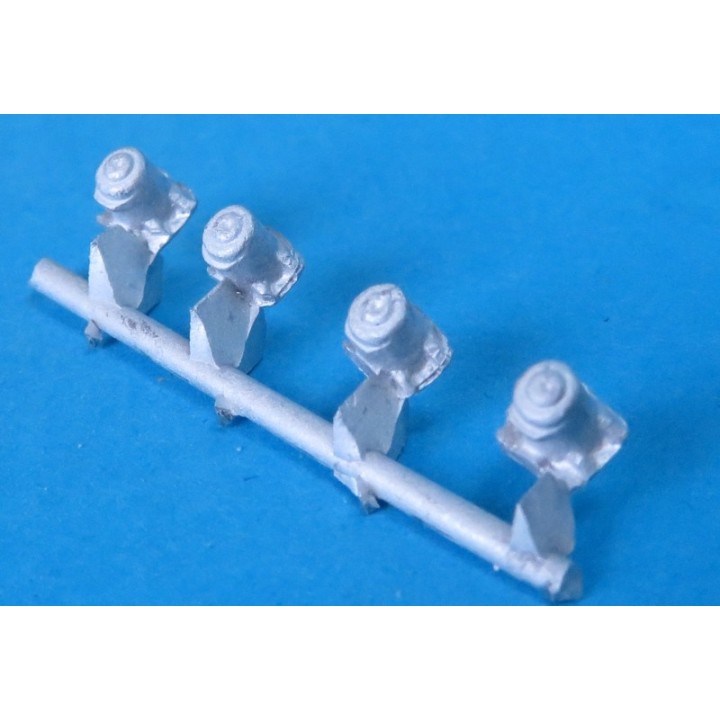 A159E 4 boites d'essieux SKF métal blanc