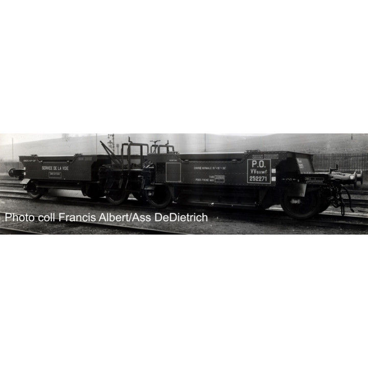 K2911 couplage à ballast DeDietrich Talbot AL/PO/SNCF