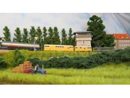 D945 déco wagon à bovins tête de vache