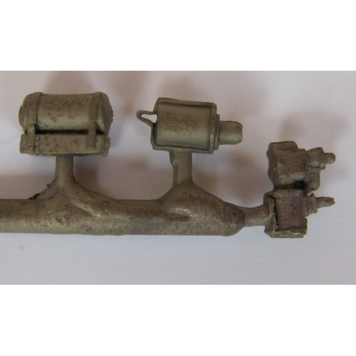 Cylindre de frein + reservoir d'air + distributeur SAB pour wagons