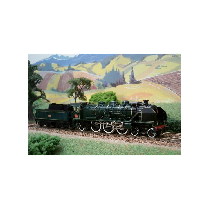 E125 kit 3-231D et F 1-231B tender 22C Etat, Est et SNCF