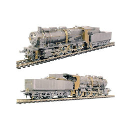 E104 kit 2-140A tender 23A 4000 Nord, Nord Belge, SNCB et SNCF
