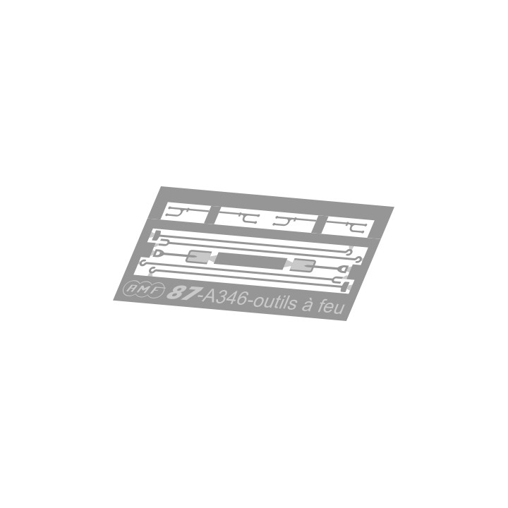 A346 outils à feu maillechort