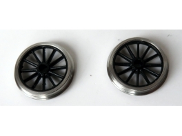 1 essieu de bissel à roues 12 rayons de 14mm