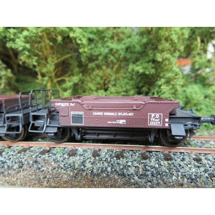 K2911 couplage à ballast DeDietrich Talbot AL/PO/SNCF